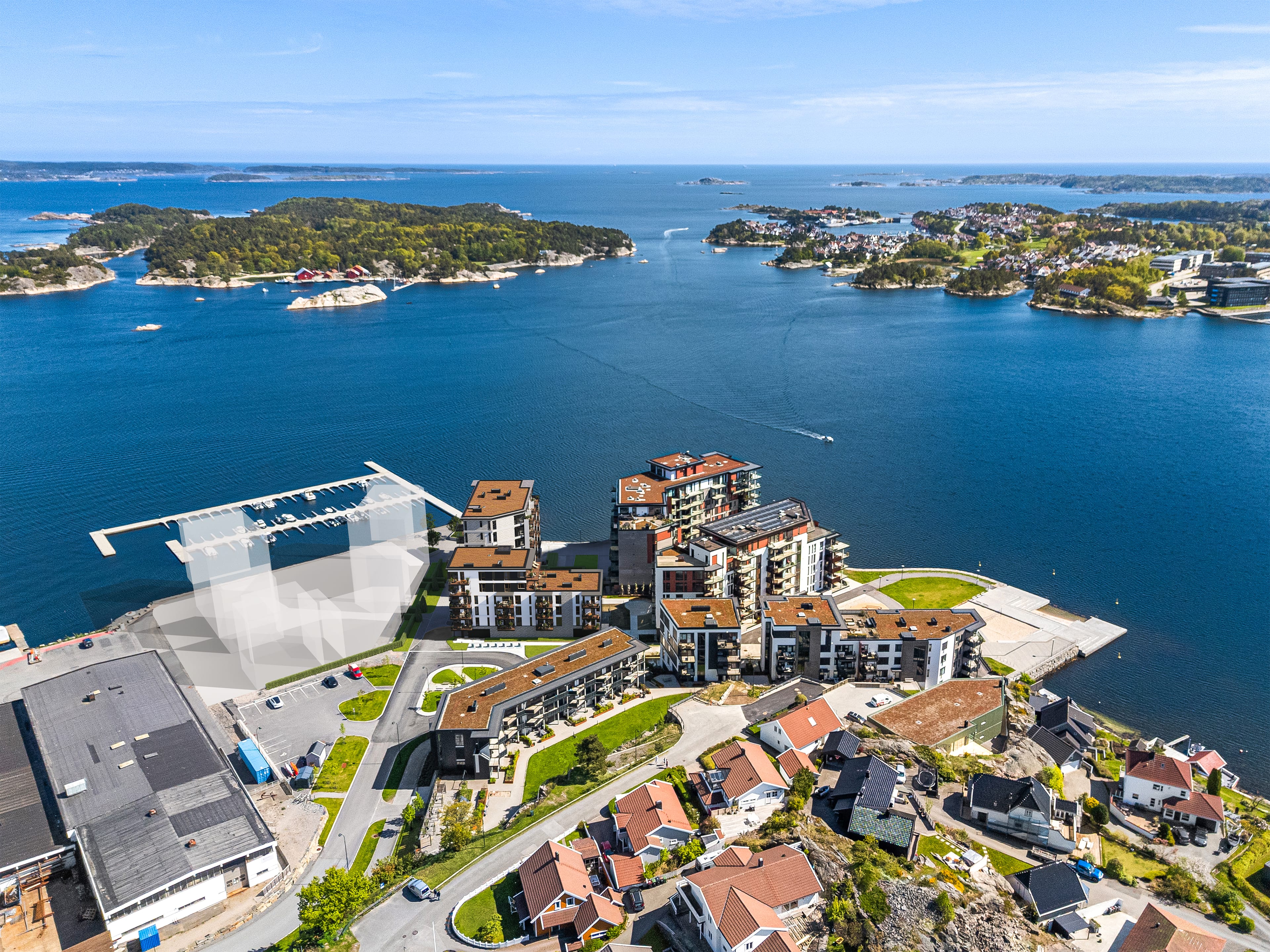 Amalienborg visualisering med helhetlig prosjektoversikt
