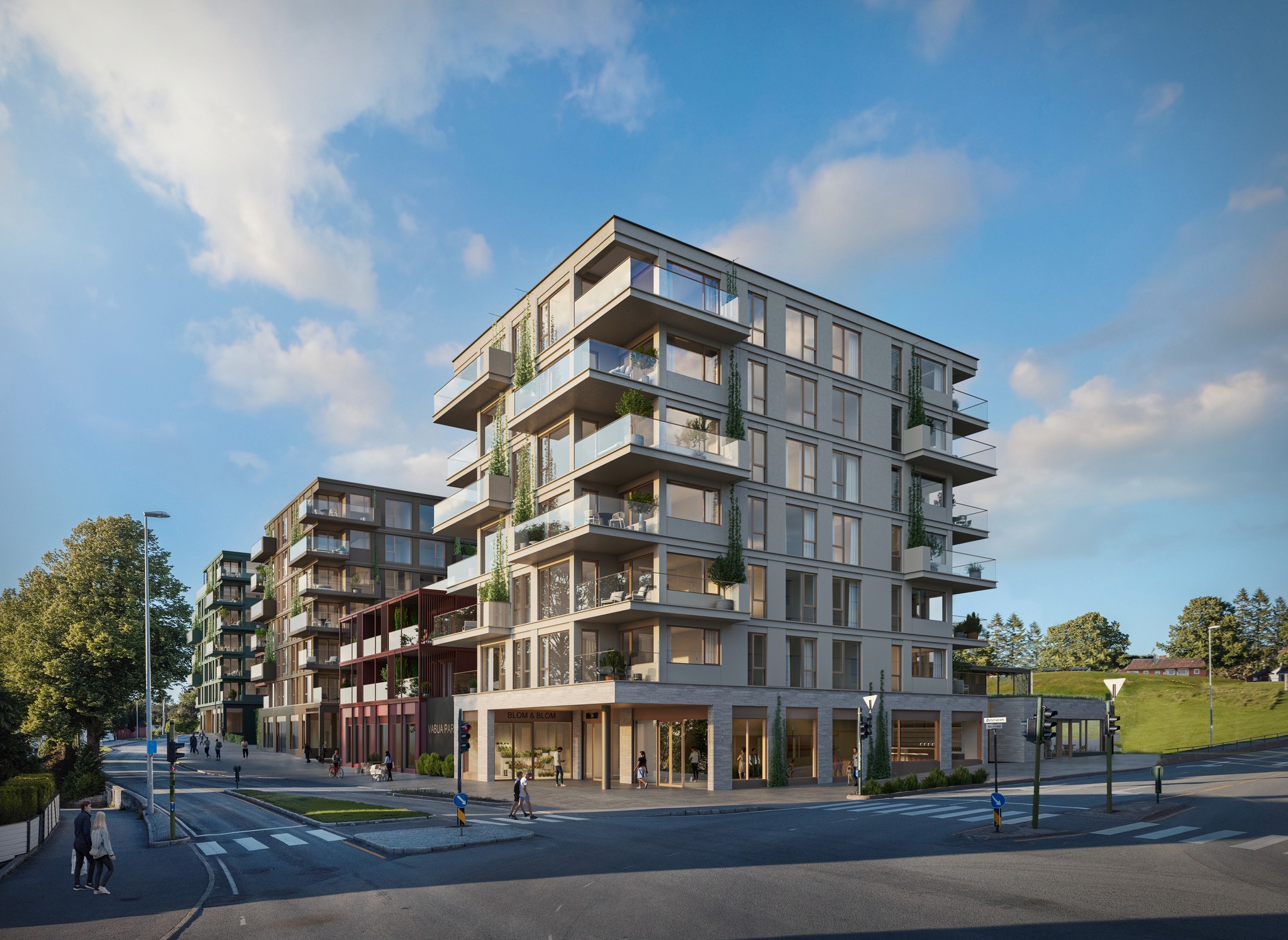 Vabua Park bynært boligprosjekt
